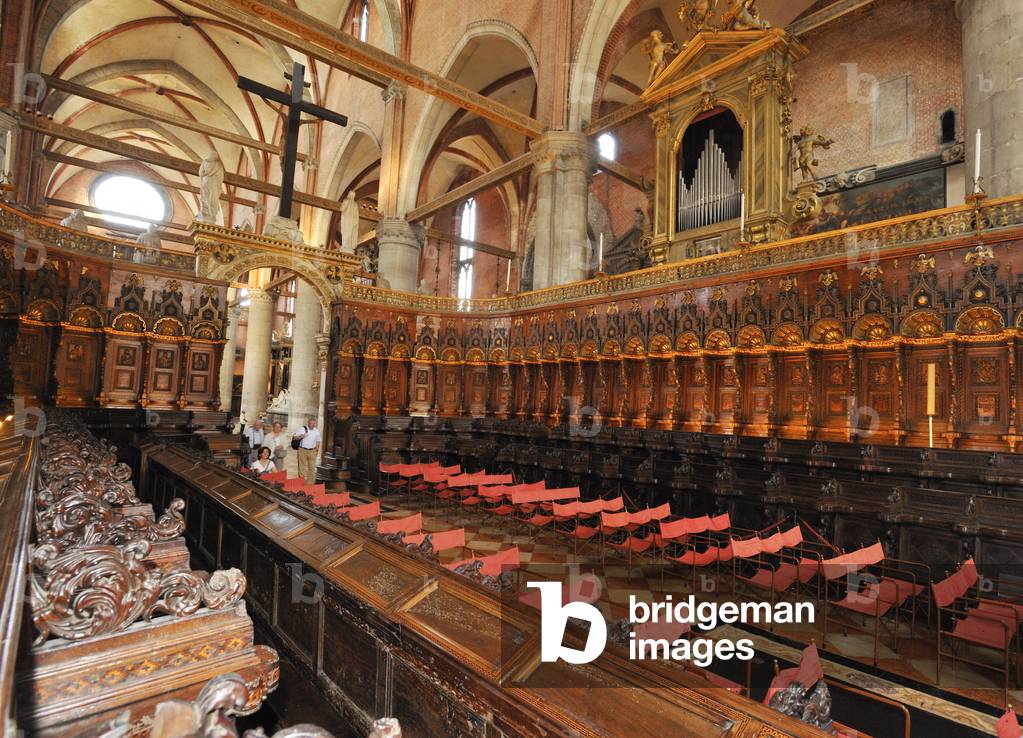 Choir stalls, Frari