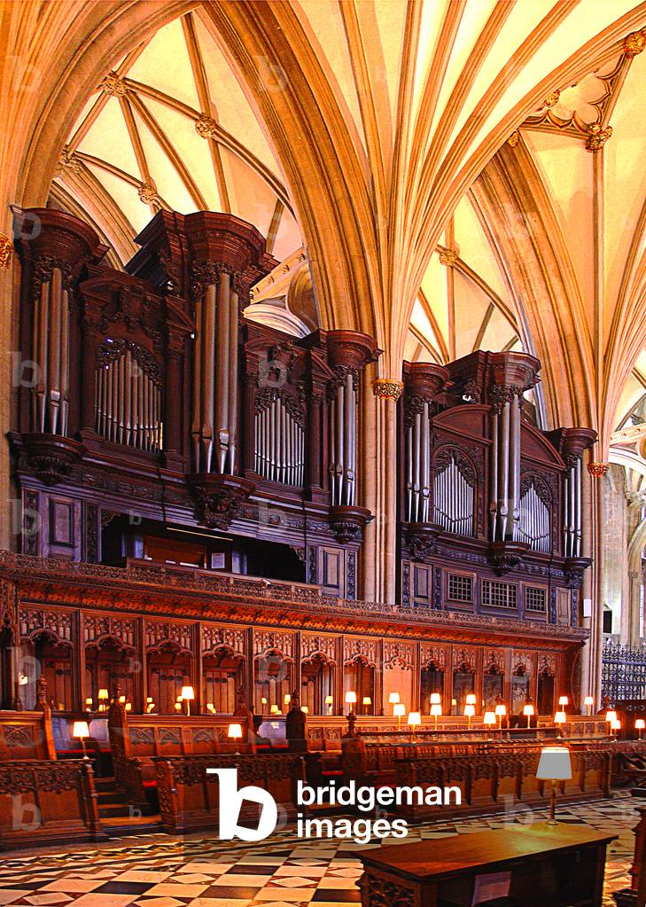 Bristol Cathedral choir organ