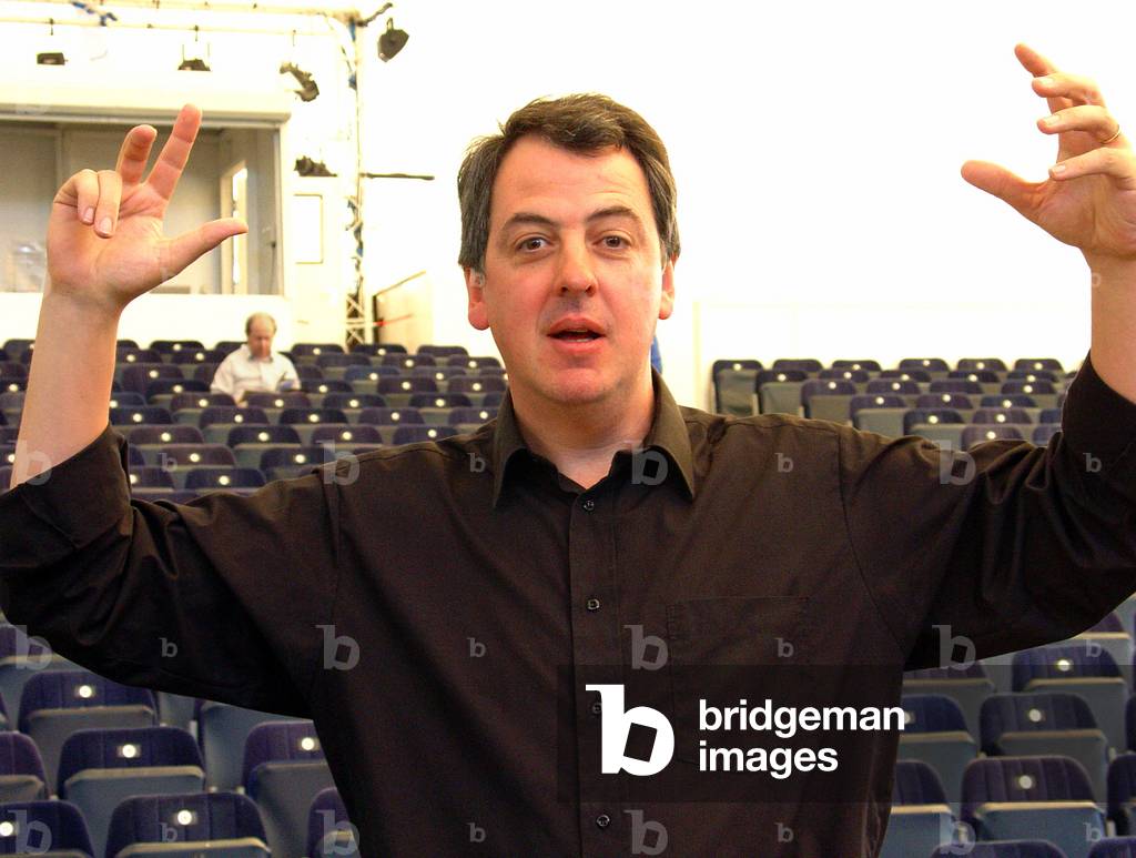 Conductor Charles Peebles at