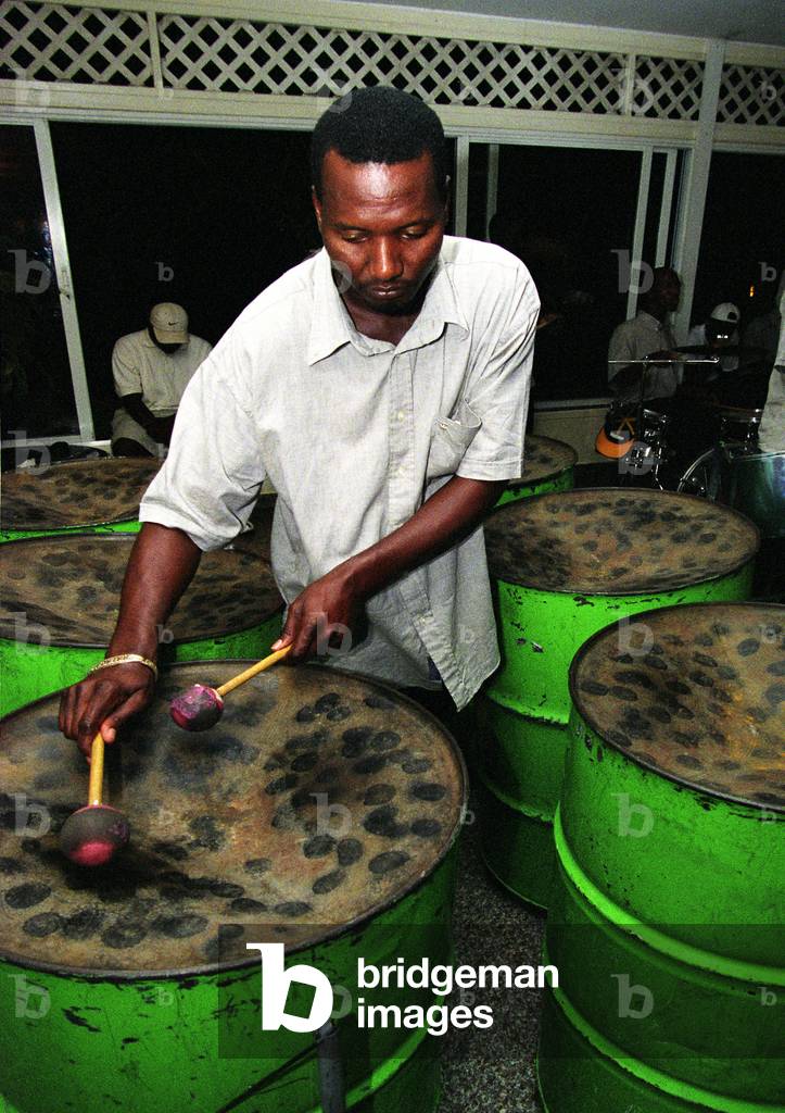 Steel Band (Caribbean)Player with