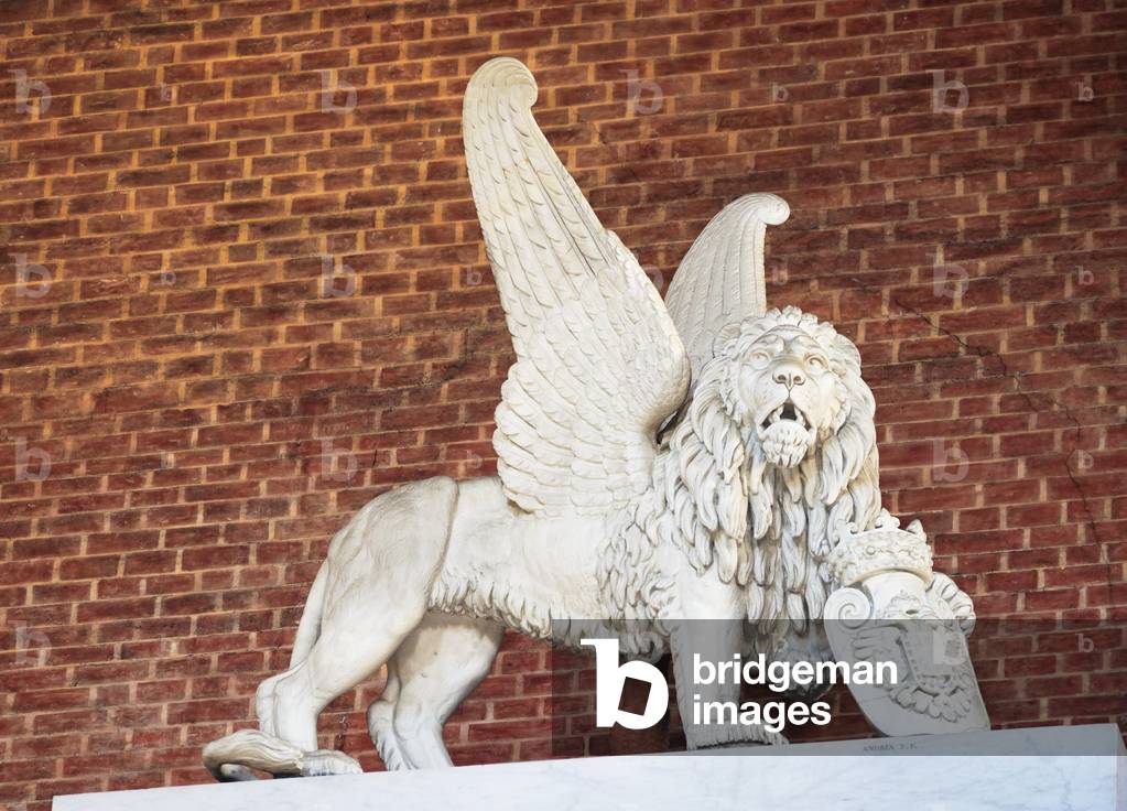 Titian monument lion