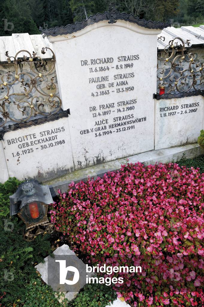 Richard Strauss grave