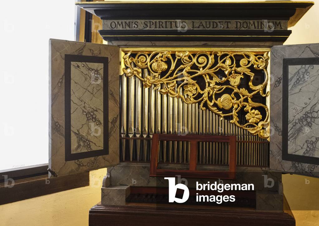 Pipes, early Baroque Positive organ, 1651
