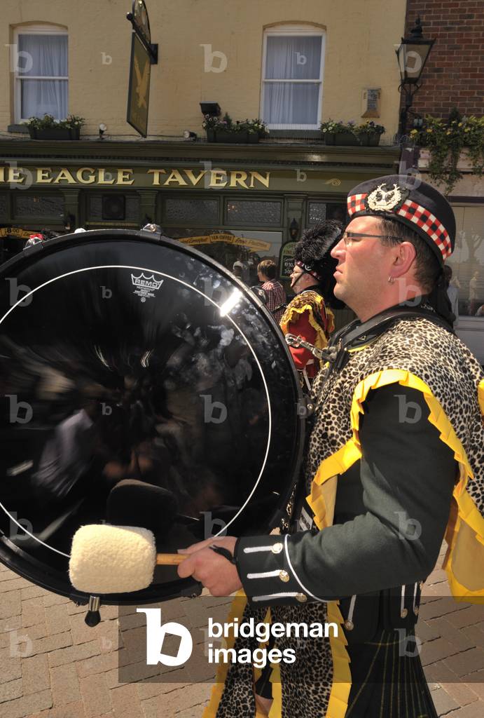marching bass drum