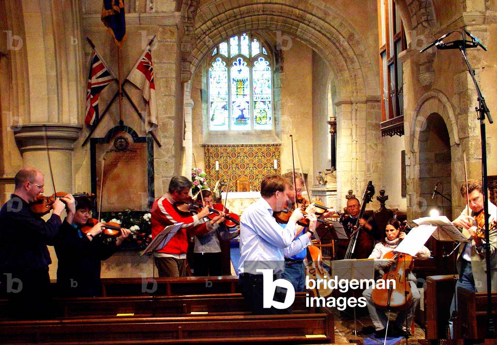 Bernardi Music Group rehearsing