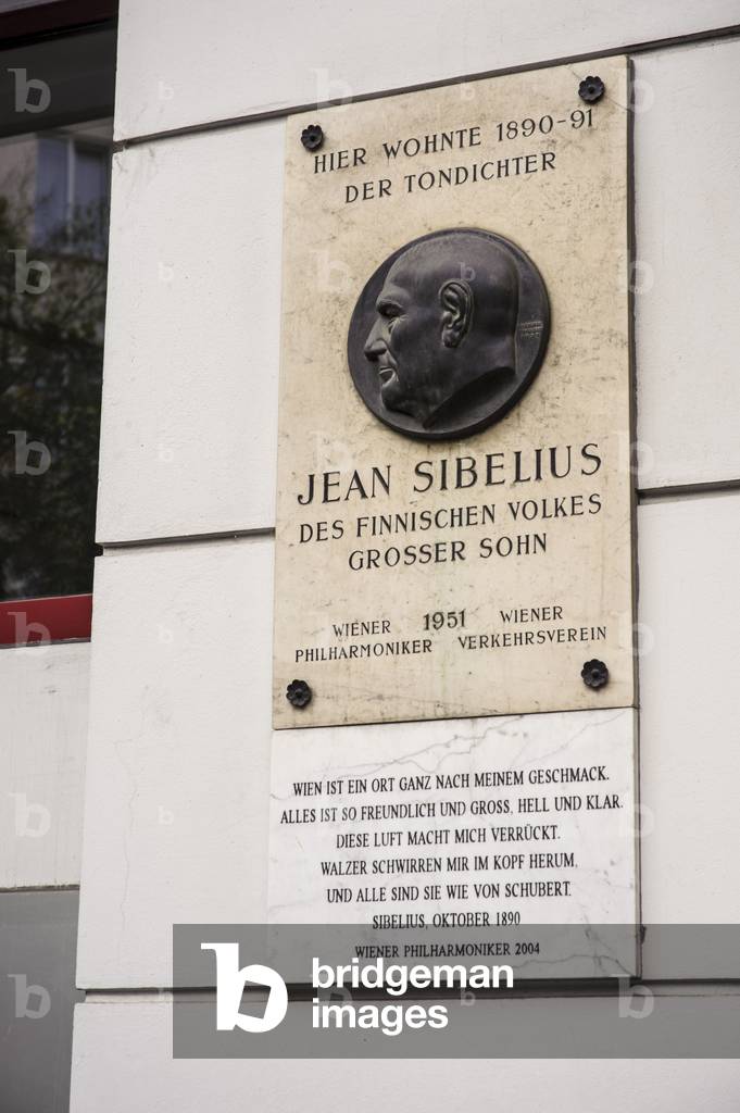 Jean Sibelius plaque