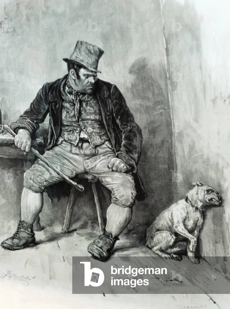 Oliver Twist, by Charles Dickens - illustration