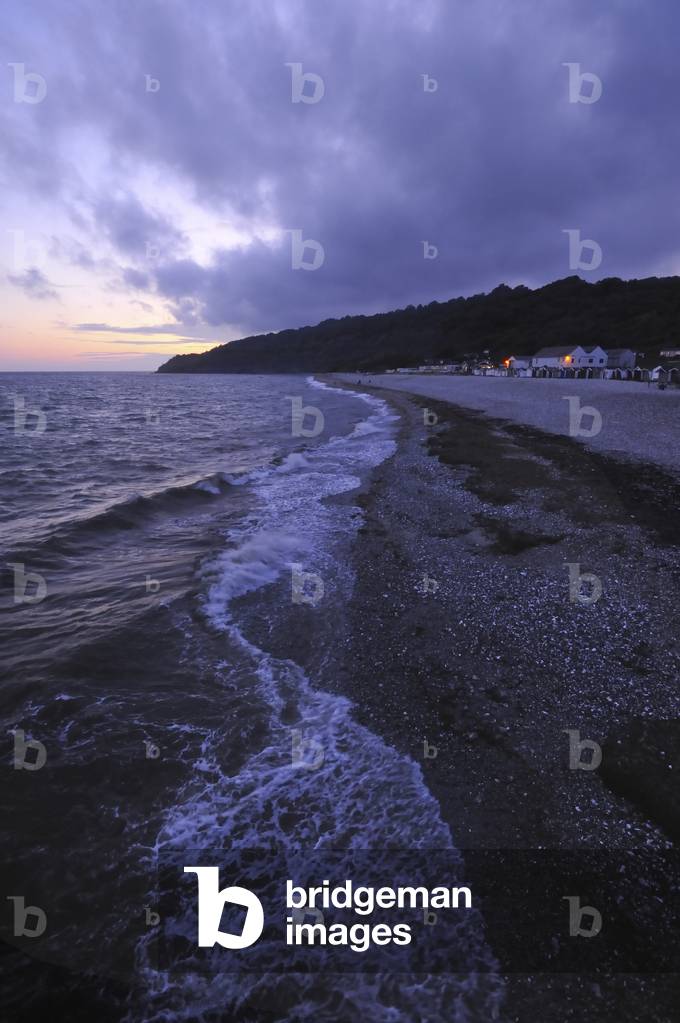 Monmouth Beach from the Cobb.