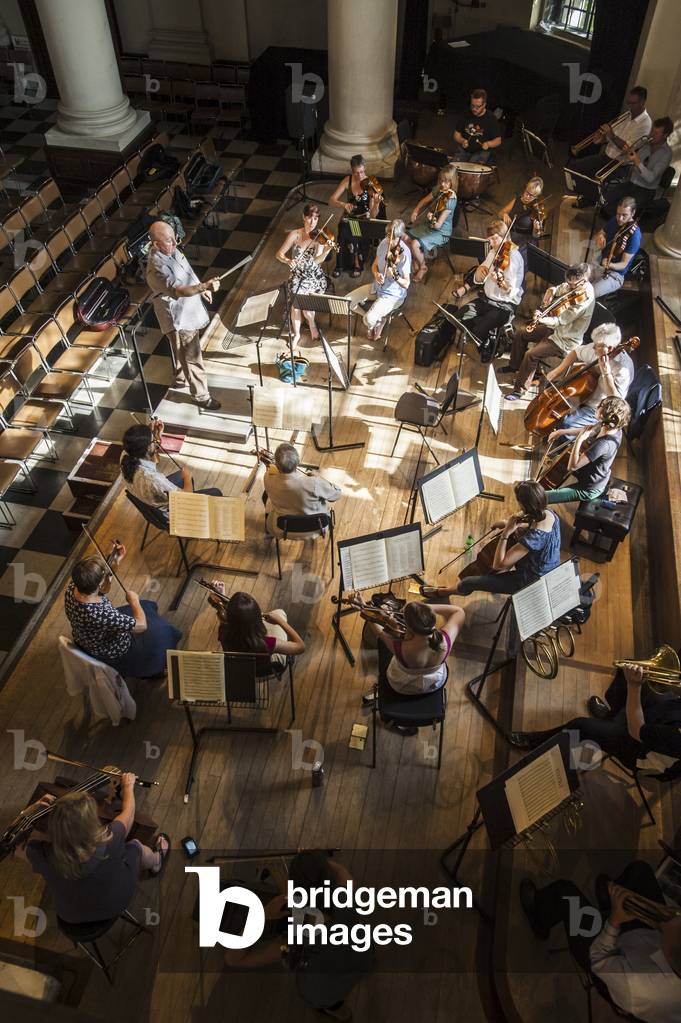 The Hanover Band in rehearsal