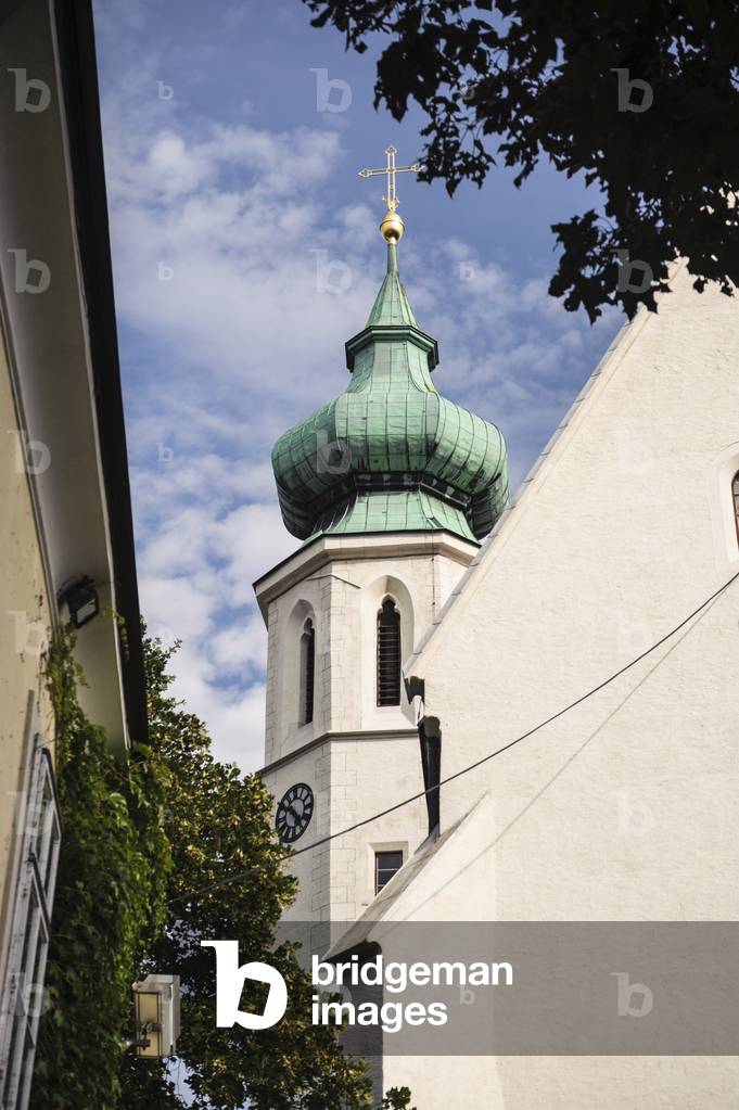 Tower, Grinzinger Pfarrkirche,