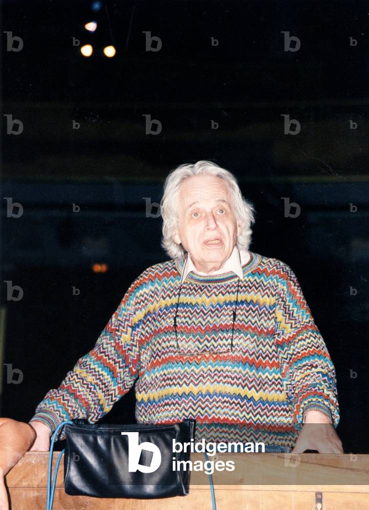 György Ligeti in rehearsal