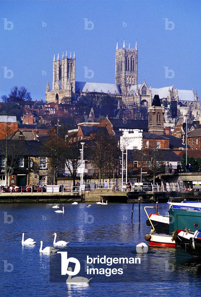 Lincoln Cathedral View from