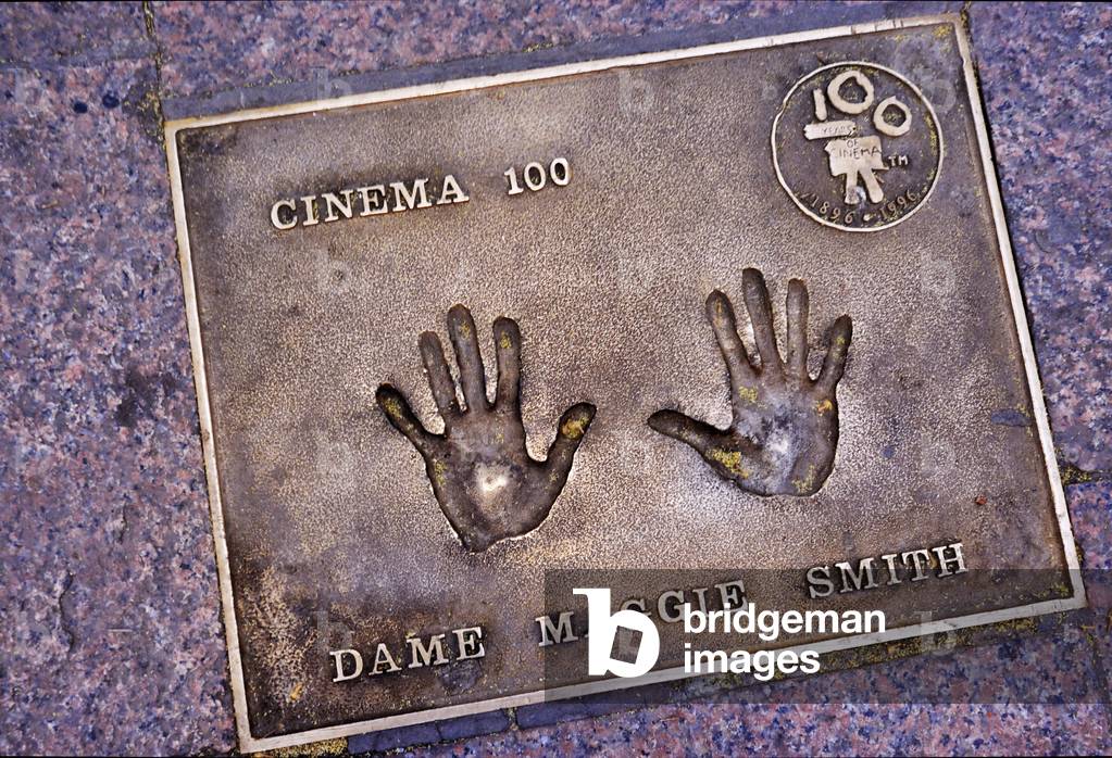 Dame Maggie Smith plaque