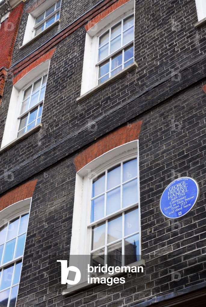 Handels house at 25 Brook Street