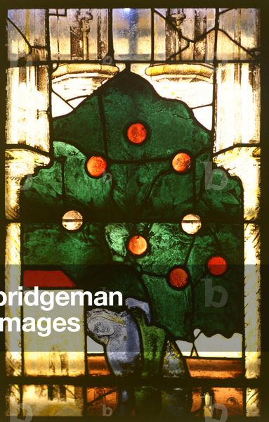 The Temptation of Eve (stained glass)