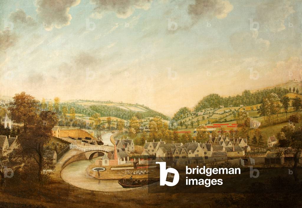 Wallbridge, Gloucestershire, c.1790 (oil on canvas)