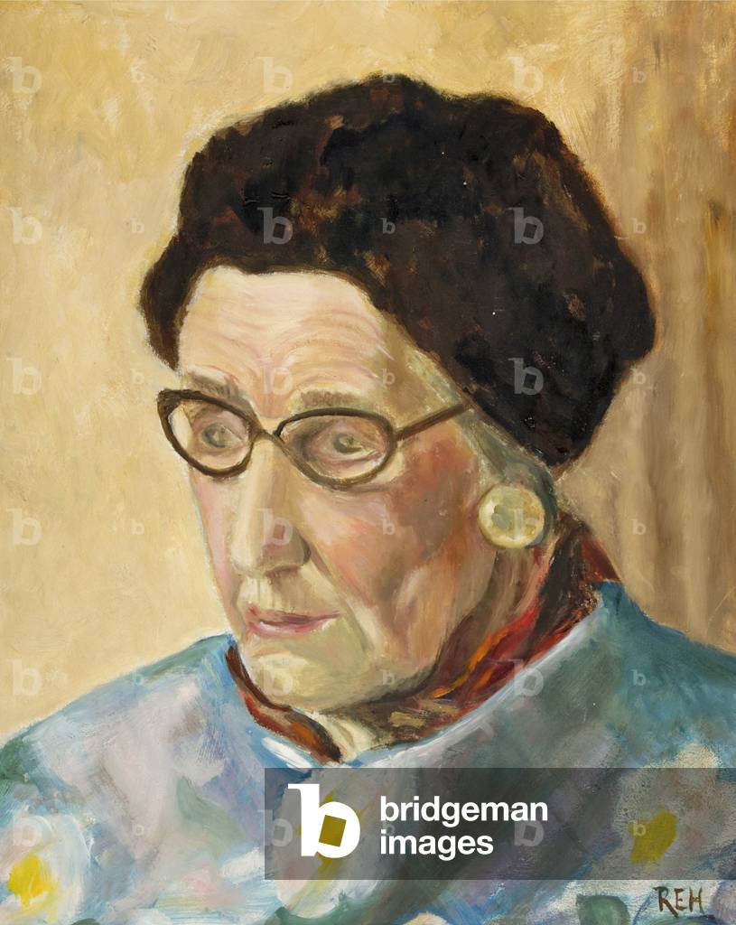 Miss Martha Stevens (oil on canvas)