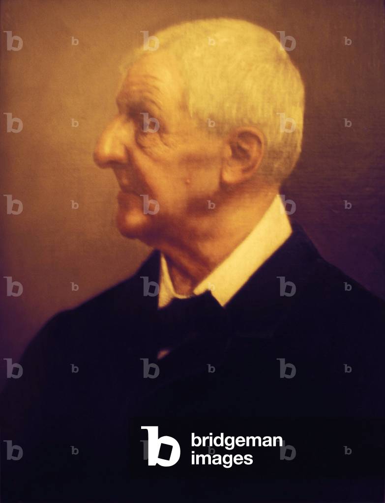 Anton Bruckner, after a painting of the Austrian composer