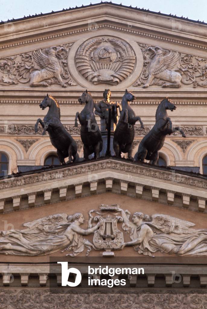Bolshoi Theatre on Teatralnaya Ploshchad, Moscow