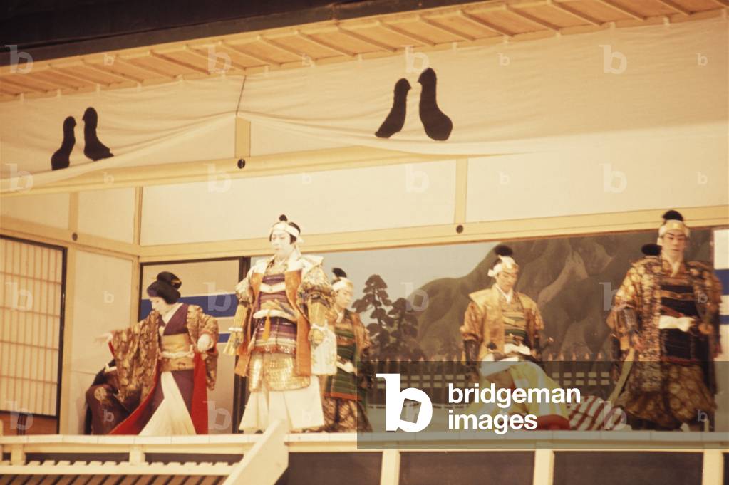Performance at Kabuki Theatre, Tokyo