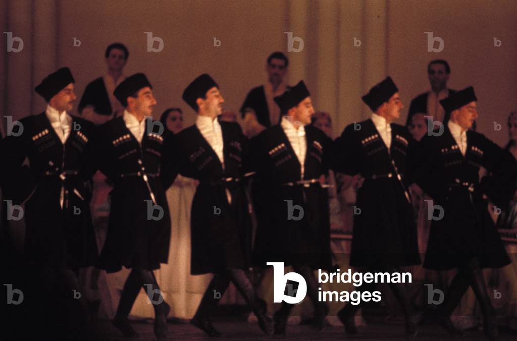 Armenian Dance Company in performance, Yerevan, Armenia, former USSR (Soviet Union) state