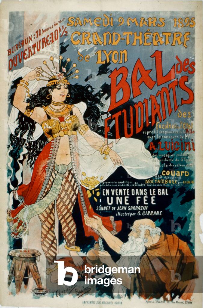Grand Theatre de Lyon Poster, 1895 (lithograph)