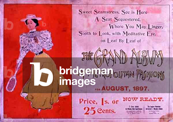 'The Grand Album of Metropolitan Fashion', August 1897 (colour litho)