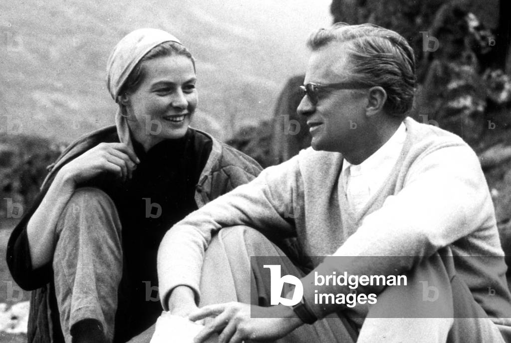 Ingrid Bergman et Mark Robson