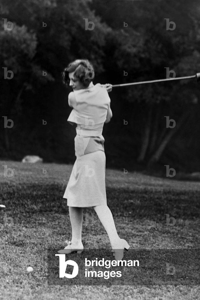 SPRING FEVER from EDWARD SEDGWICK with JOAN CRAWFORD (playing golf) 1927