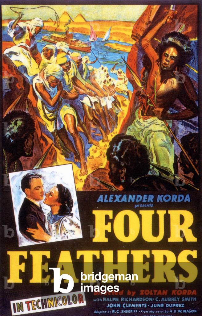 The four white feathers