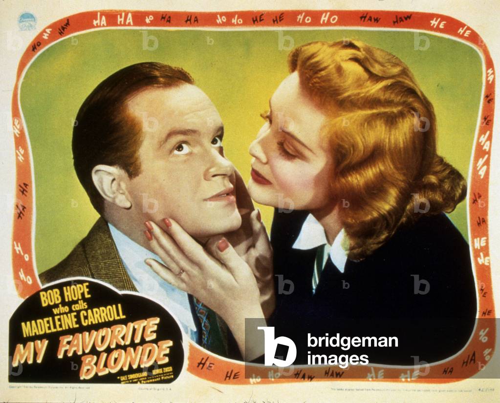 My Favorite Blond, 1942 (poster)