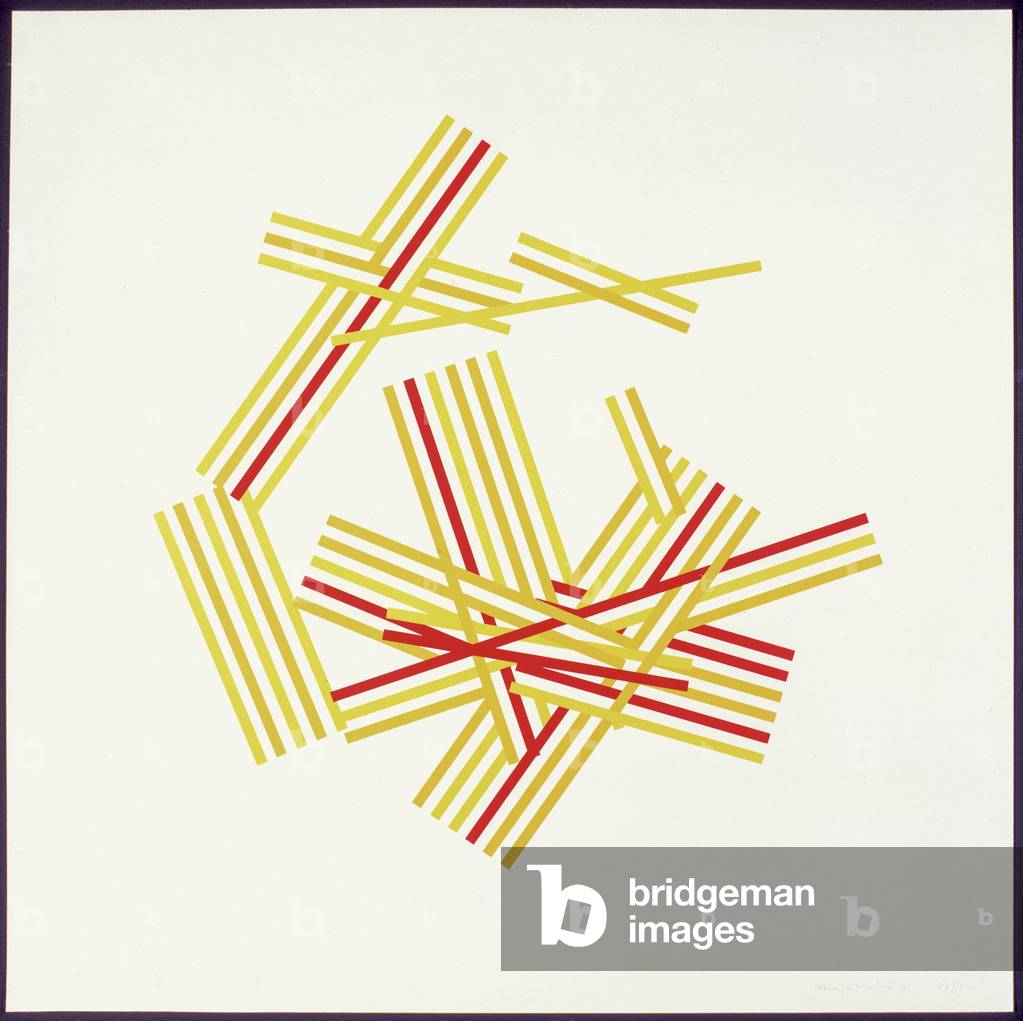 Chance and Order II, 1971 (screen print)