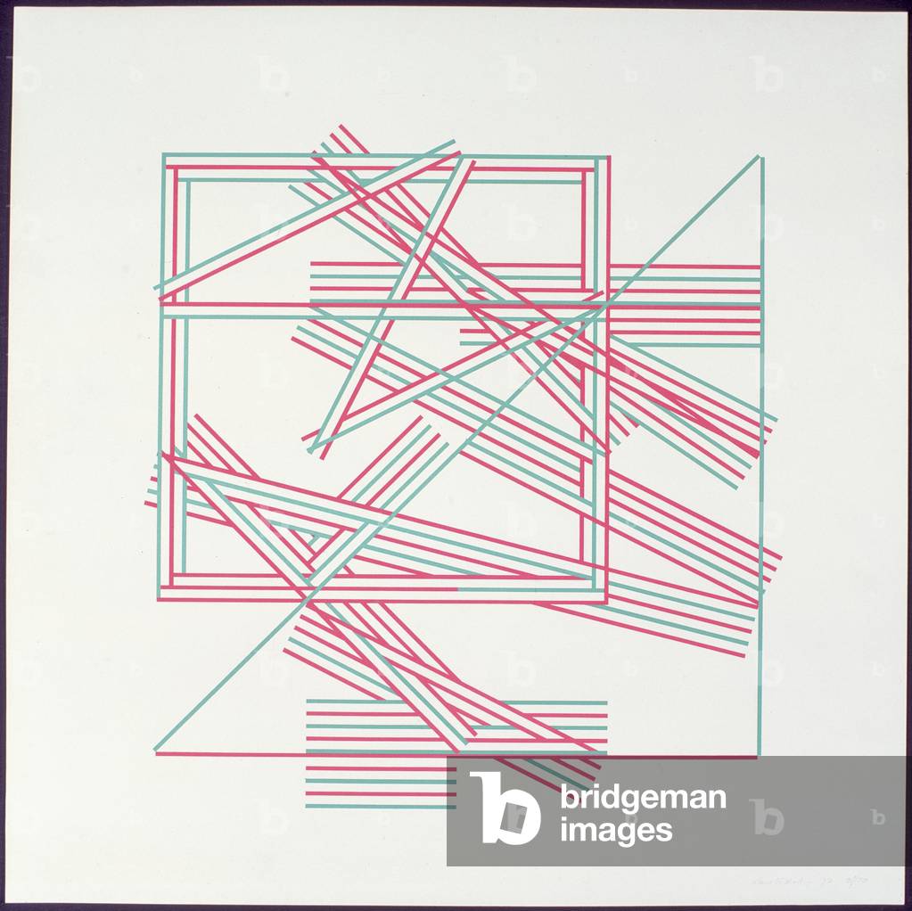 Chance and Order III, 1971 (screen print)