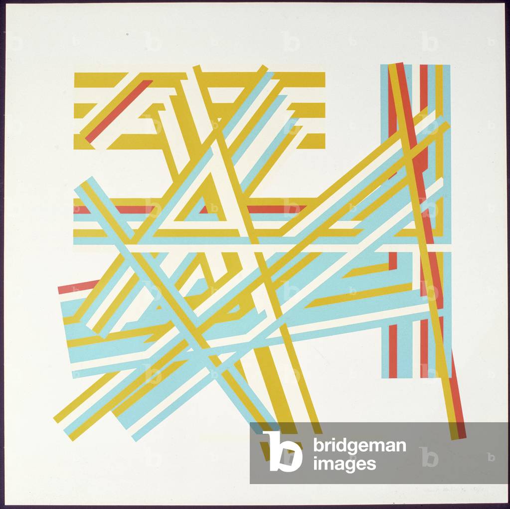Chance and Order IV, 1971 (screen print)