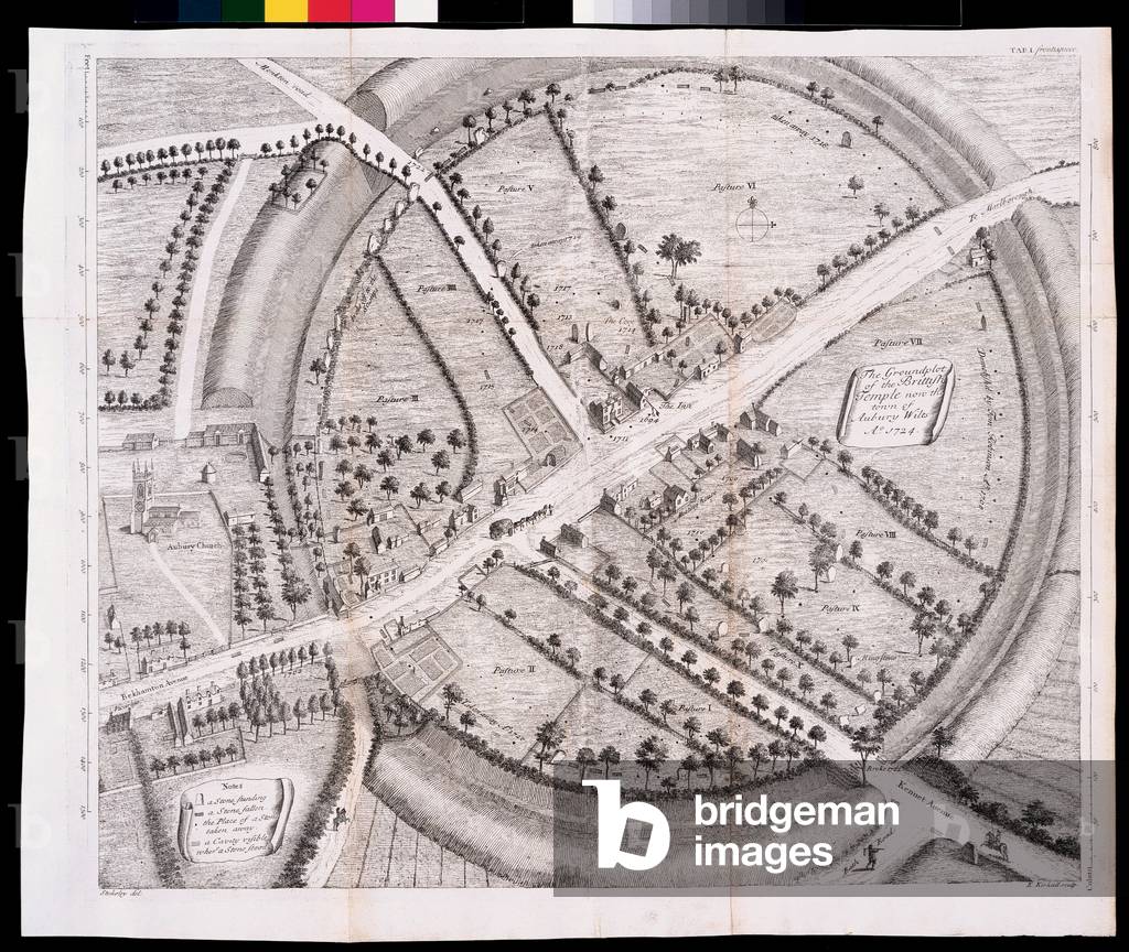 Ground plot of Avebury, 1724 (engraving)