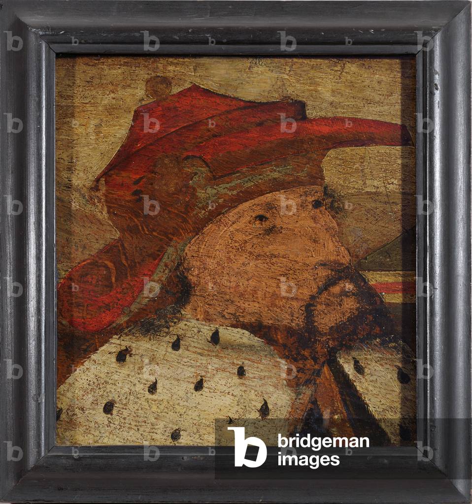 Saxon King, c.1515 (oil on oak panels)