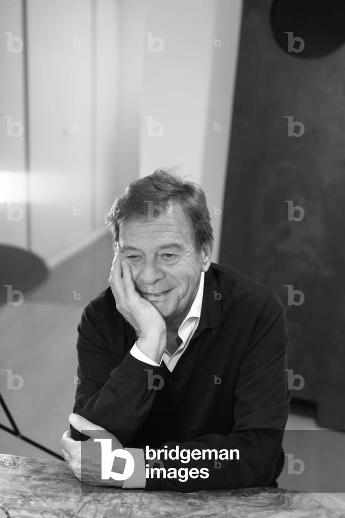 Portrait of Antoine De Galbert (b/w photo, February 24, 2021)