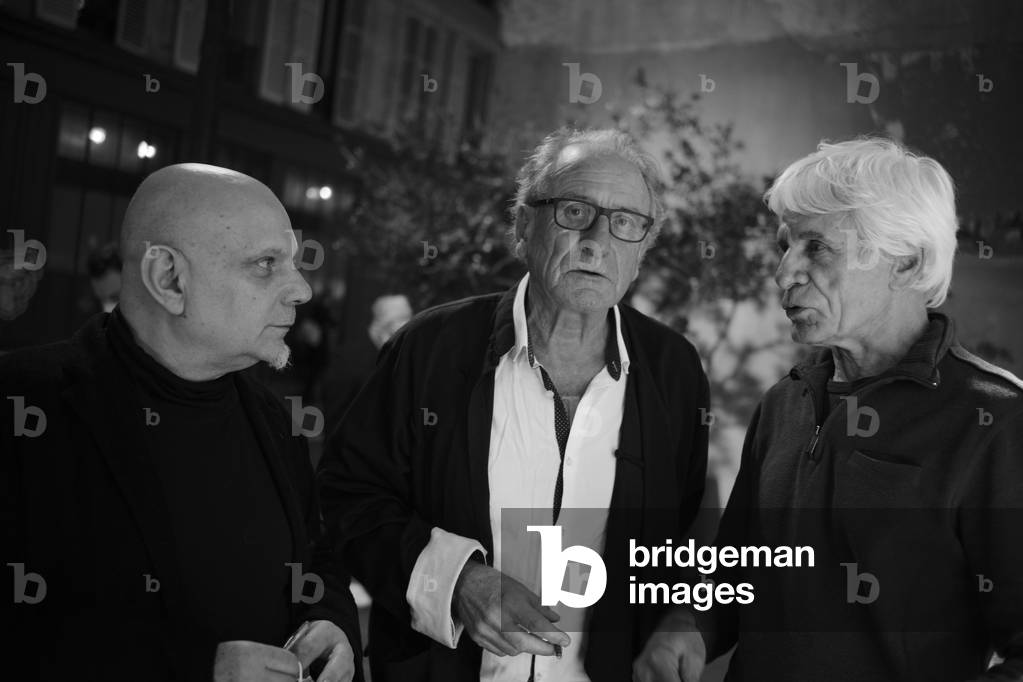 Portrait of Serge Plagnol (b/w photo, October 8, 2020)