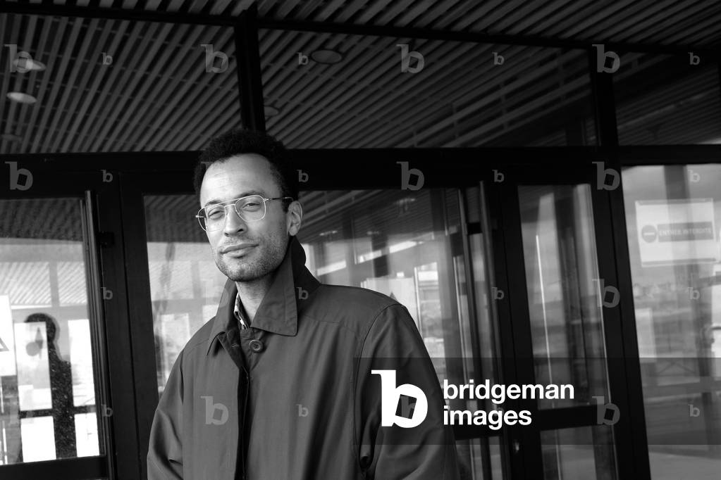 Portrait of Thomas-Chatterton Williams (b/w photo, May 23, 2021)