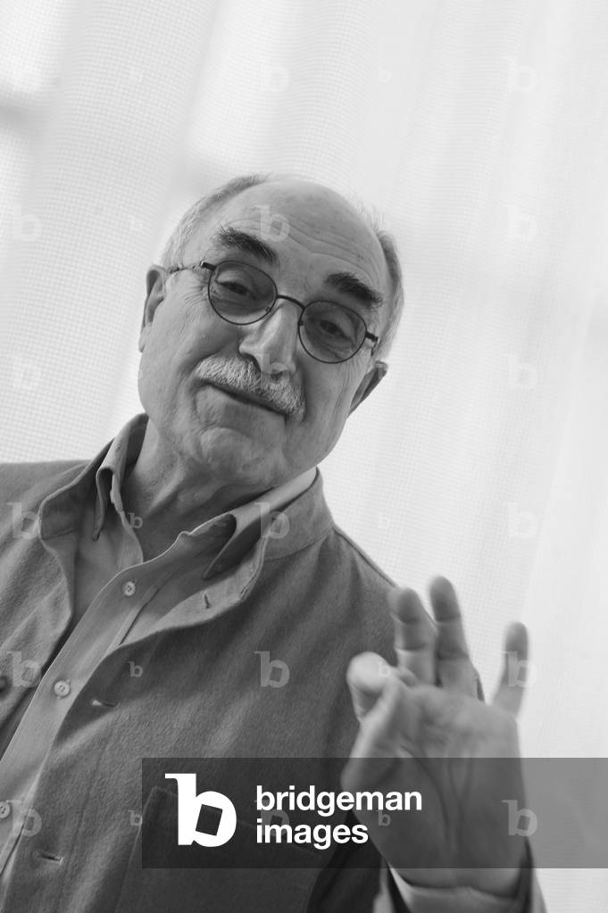 Portrait of Paul Fournel - 2019 (b/w photo)