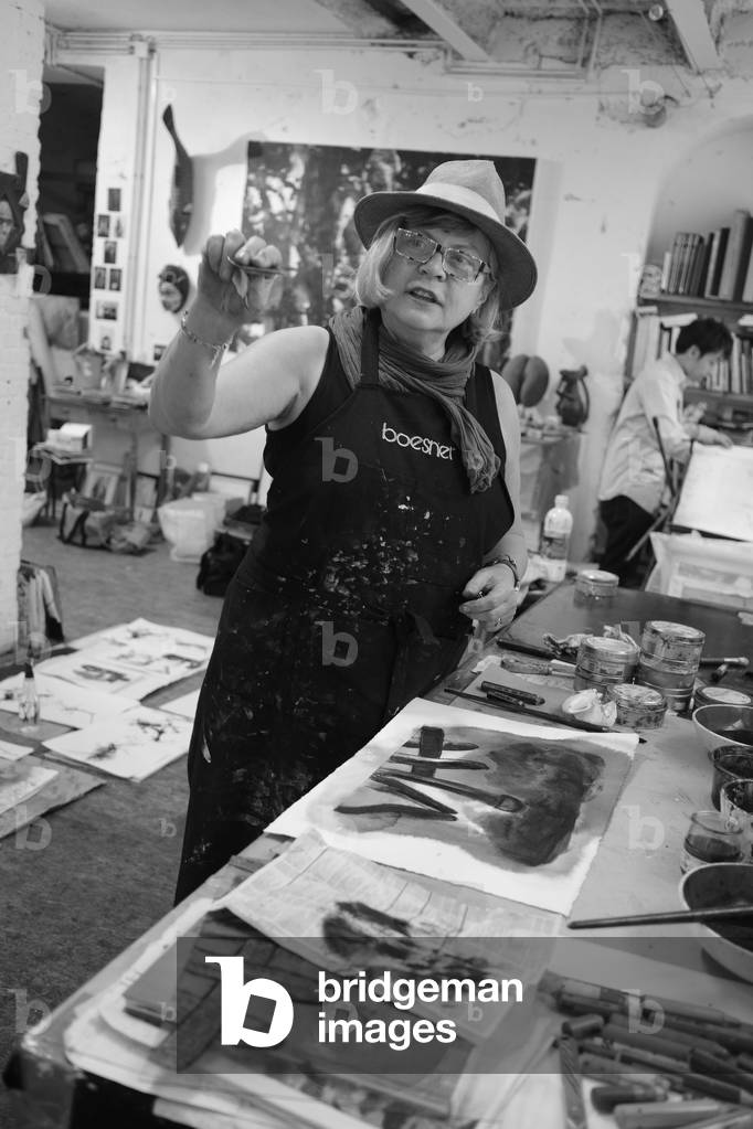 Portrait of Sophie Sainrapt, 2021 (b/w photo)