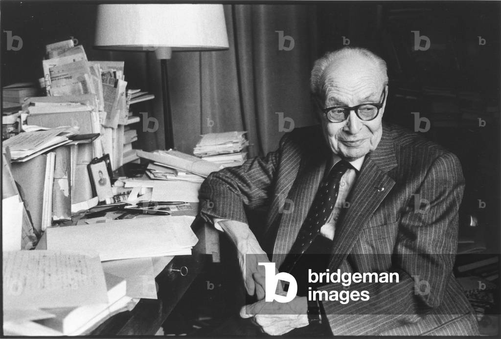 Porträt von Georges Dumezil, 1. Oktober 1985
