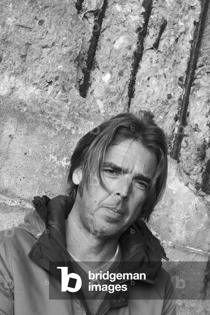 Portrait of Ognjen Spahić (b/w photo, November 17, 2018)