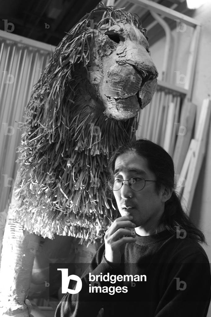 Portrait of Andre Kim (b/w photo,  2019)