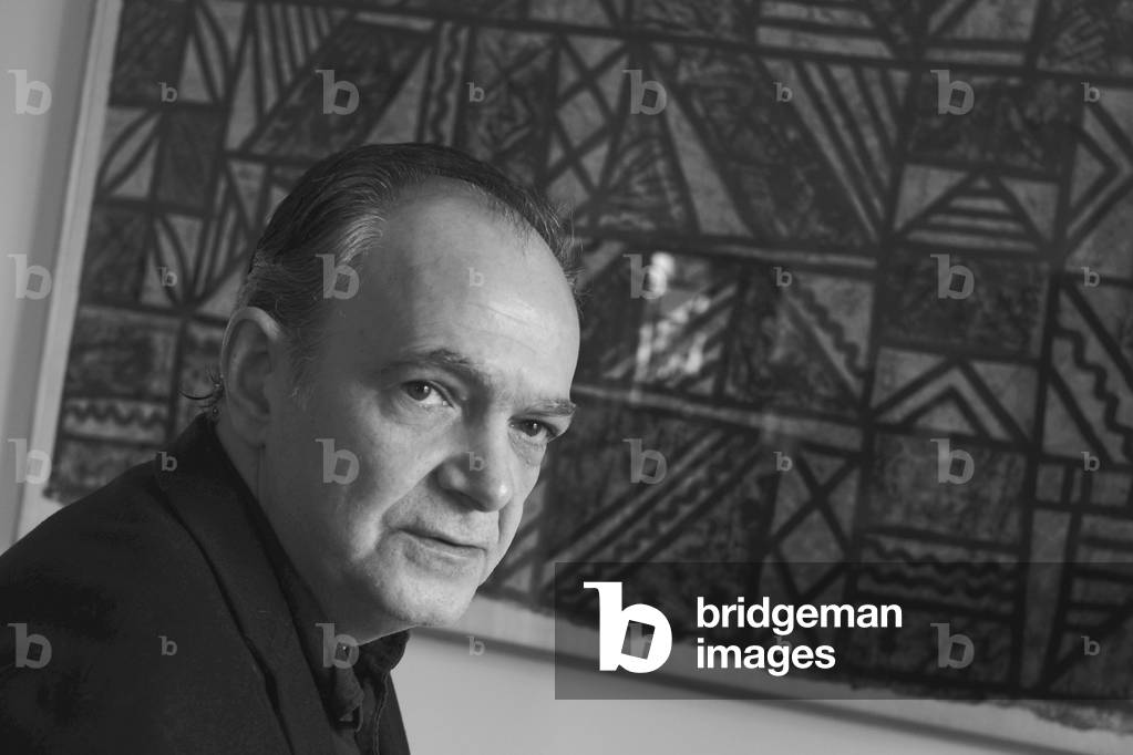 Portrait of Kiko Herrero (b/w photo, March 13, 2020)