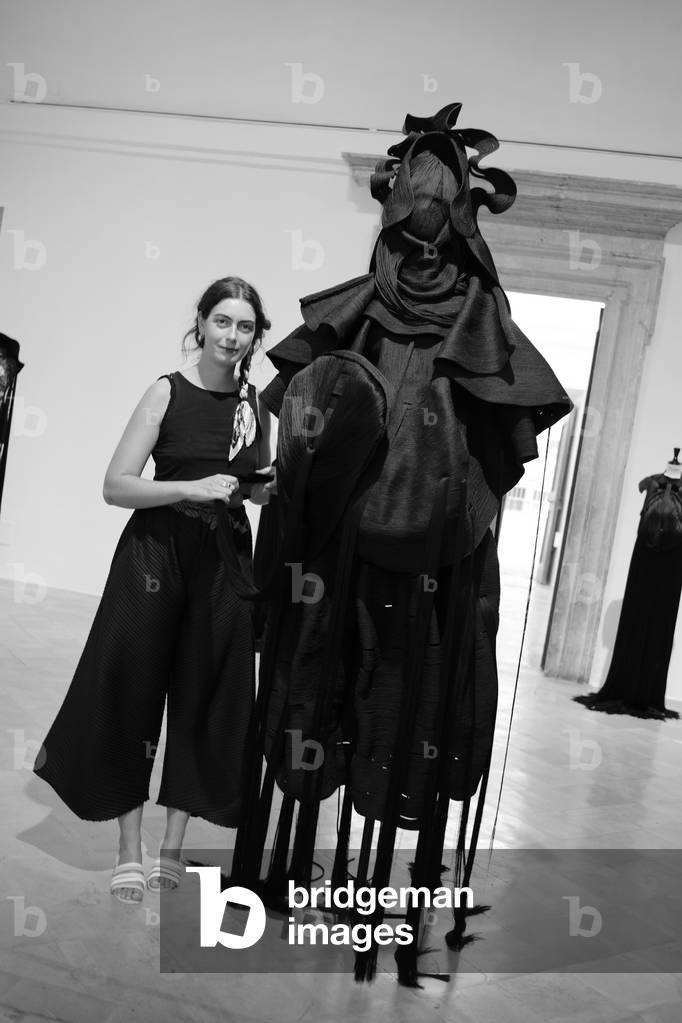 Portrait of Jeanne Vicerial (b/w photo, August 14, 2020)