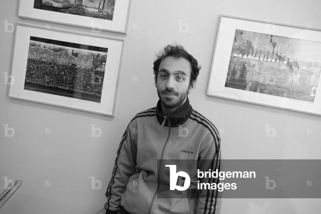 Portrait of Elyot Milshtein, 2021 (b/w photo)