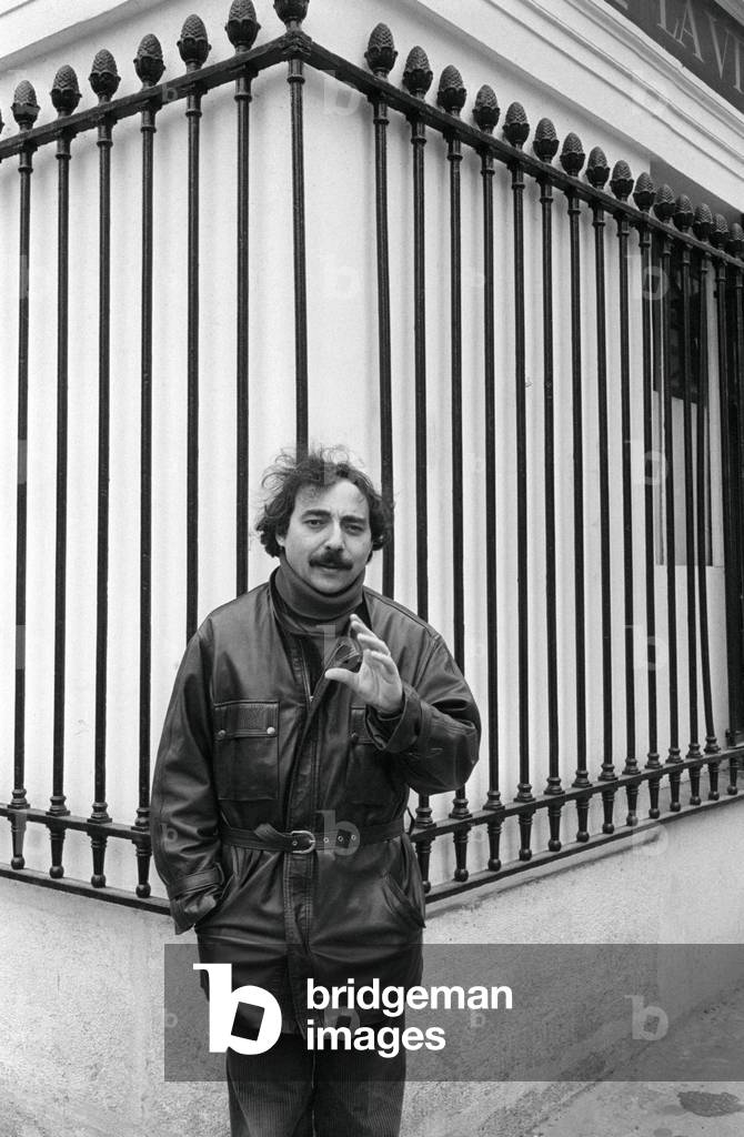 Portrait of Dan Frank at Paris par Sophie Bassouls, b/w