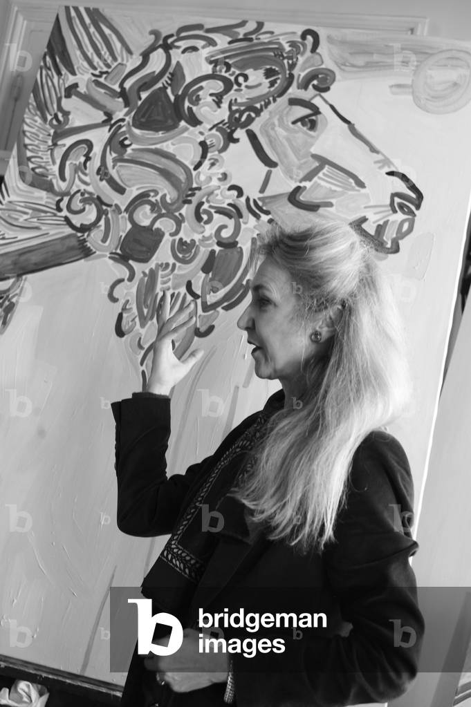 Portrait of  Cyb (b/w photo,  2019)