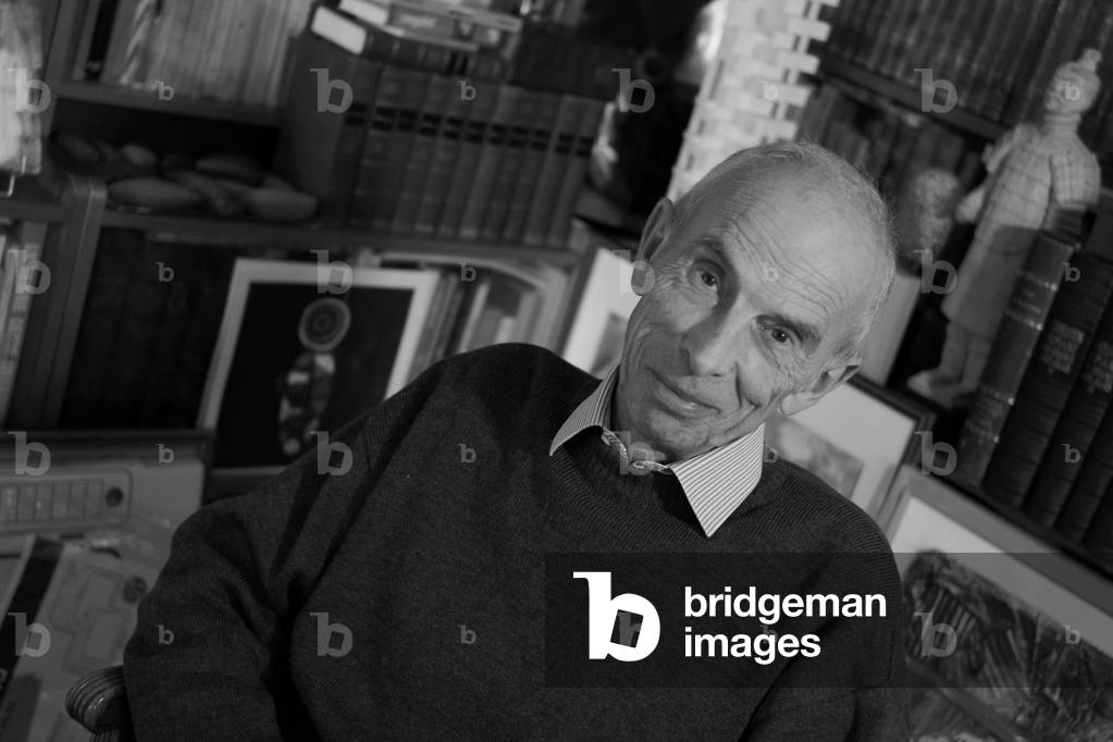 Portrait of Pierre Bergougnioux (b/w photo, March 24, 2021)